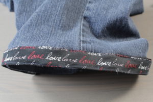 Dad Sews Easy Cut Off Jeans with Bows - REMOVABLE & CUSTOMIZABLE